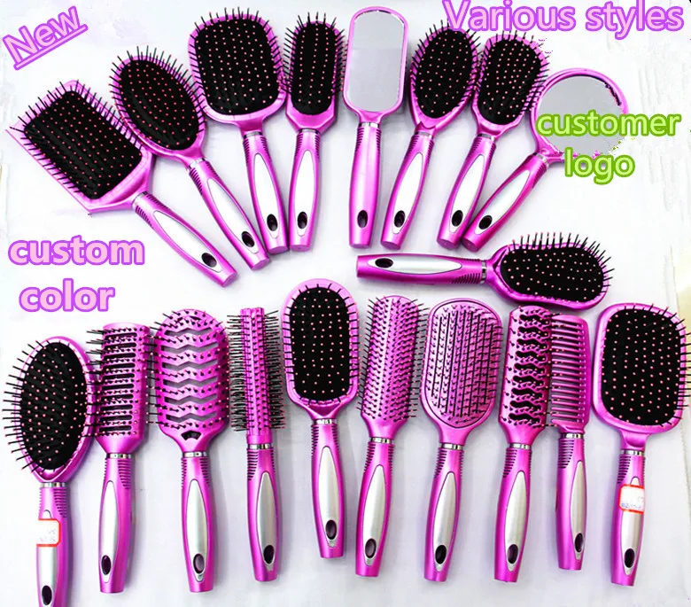 New Fashion Plastic Beautiful Hair Comb For Woman Practice In Salon And
