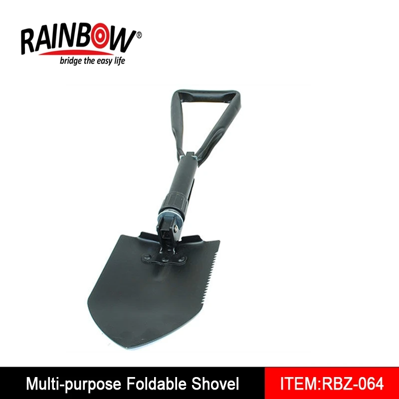titanium folding shovel