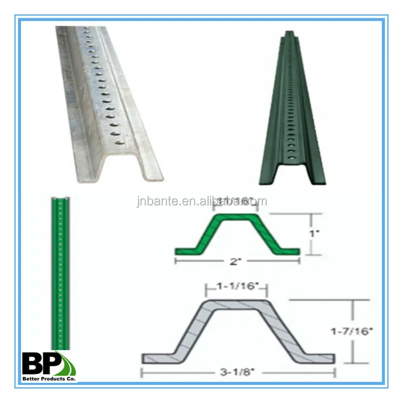 U Channel Posts for Agricultural Support