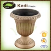 rectangular planter box large garden pots silver color glass fiber flower pot