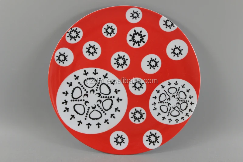 Melamine Plastic Dinner Plate Dishes