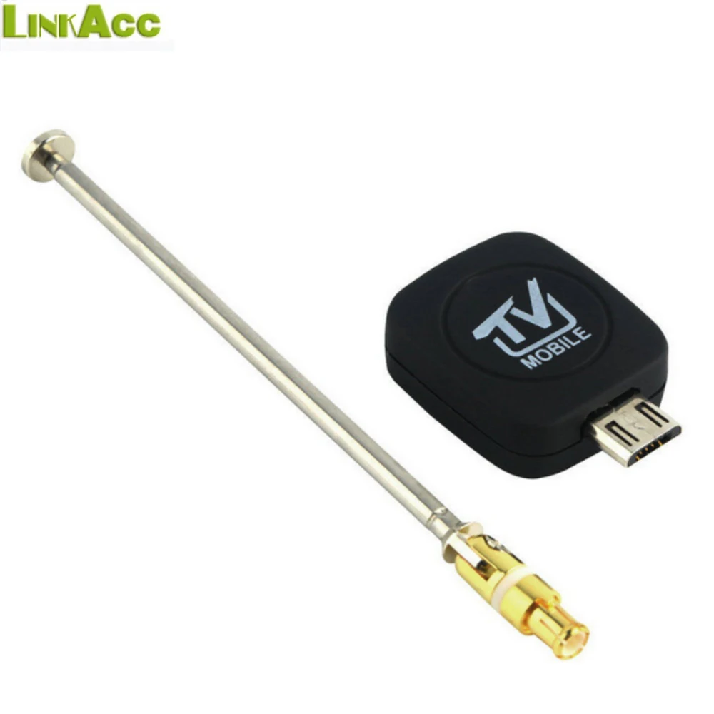 Accmusb031 Micro Usb Dvbt Digital Mobile Tv Tuner Receiver Antenna For
