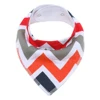 China Manufacturer Amazon hot sell cotton fashion custom printing design cheap super soft organic bamboo baby bibs triangle