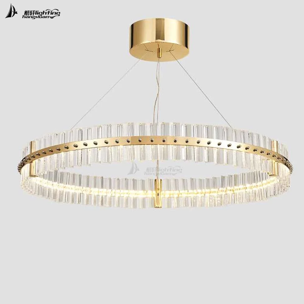 Fancy aura brass circular modern marine moroccan round LED crystals ceiling pendant lighting for hotel