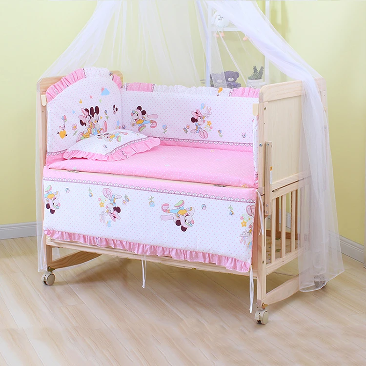 Pan Massivholz Baby Mobel Bett Kinderbett Aus Holz Babybett Mit