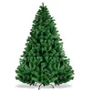 Wholesale 210cm Giant PVC Christmas Tree Unlit Artificial Premium Hinged Spruce Full Tree with Metal Stand