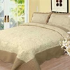 Competitive price home textile quilted patchwork bedspread