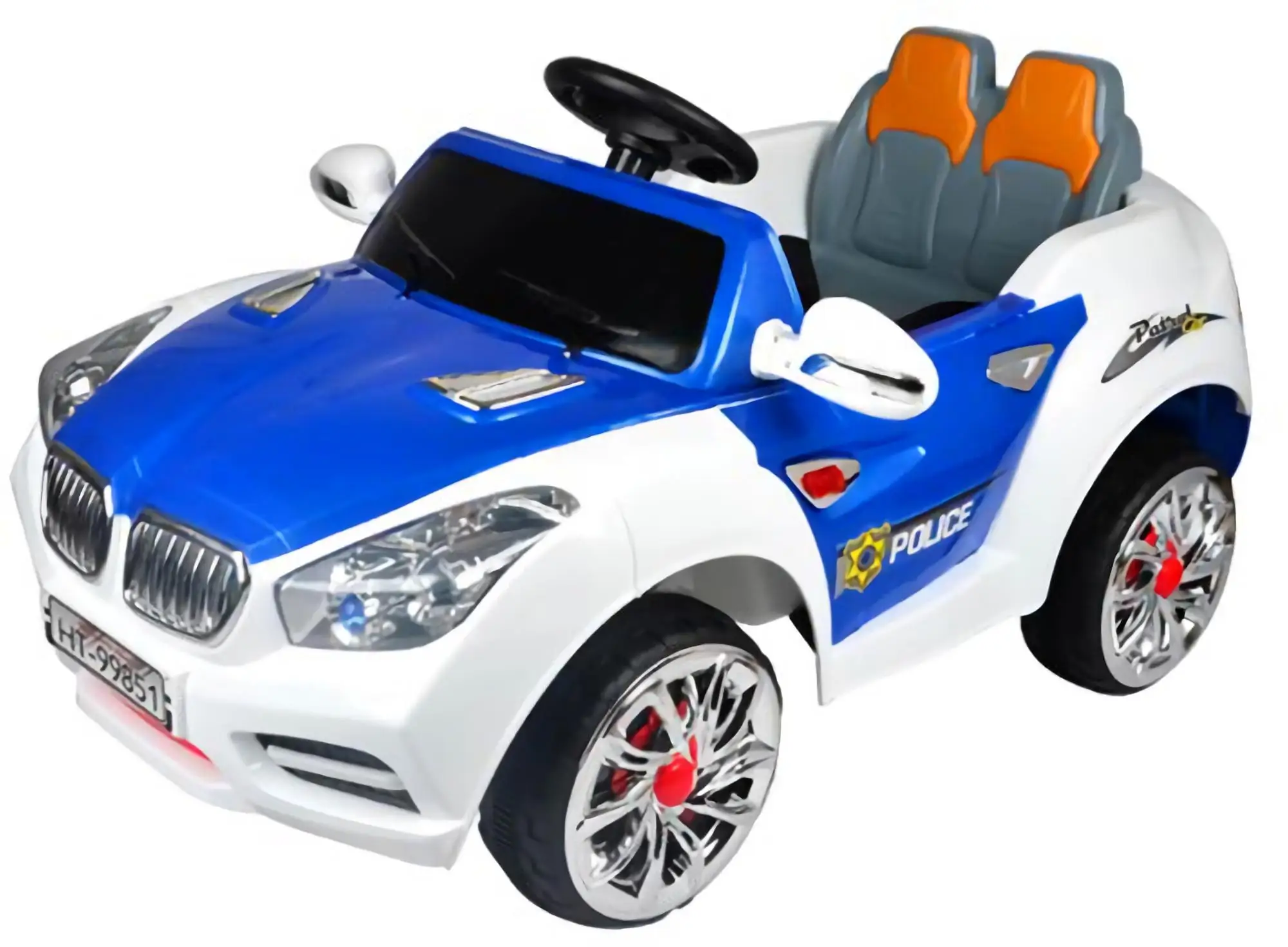 kids ride on remote control battery powered car with certificate