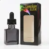 15ml glass dropper bottle rectangle transparent black 30ml green red essential oil bottle with cartoon paper box packing