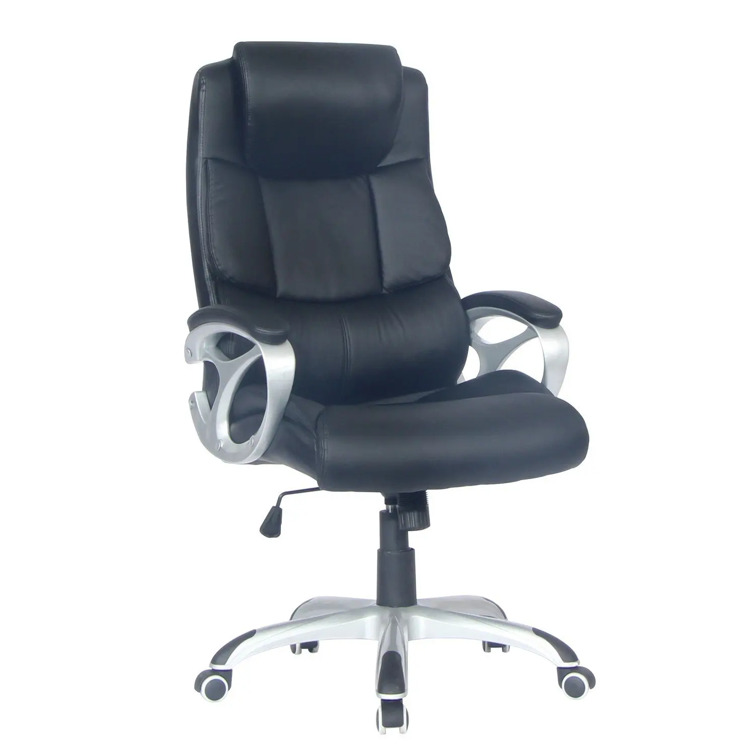 Office Chair With Headrest Find Get Quotations Tygerclaw Tyfc2102 Executive High Back Leather Office Chair With Headrest