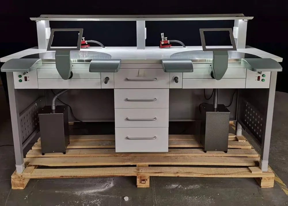 High Quality Dental Lab Bench/electric Work Bench For Technician-room
