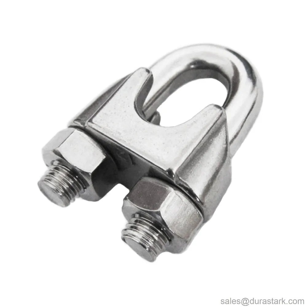 Stainless Steel Duplex Wire Rope Clip Small Wire Rope Loop Clamp Buy