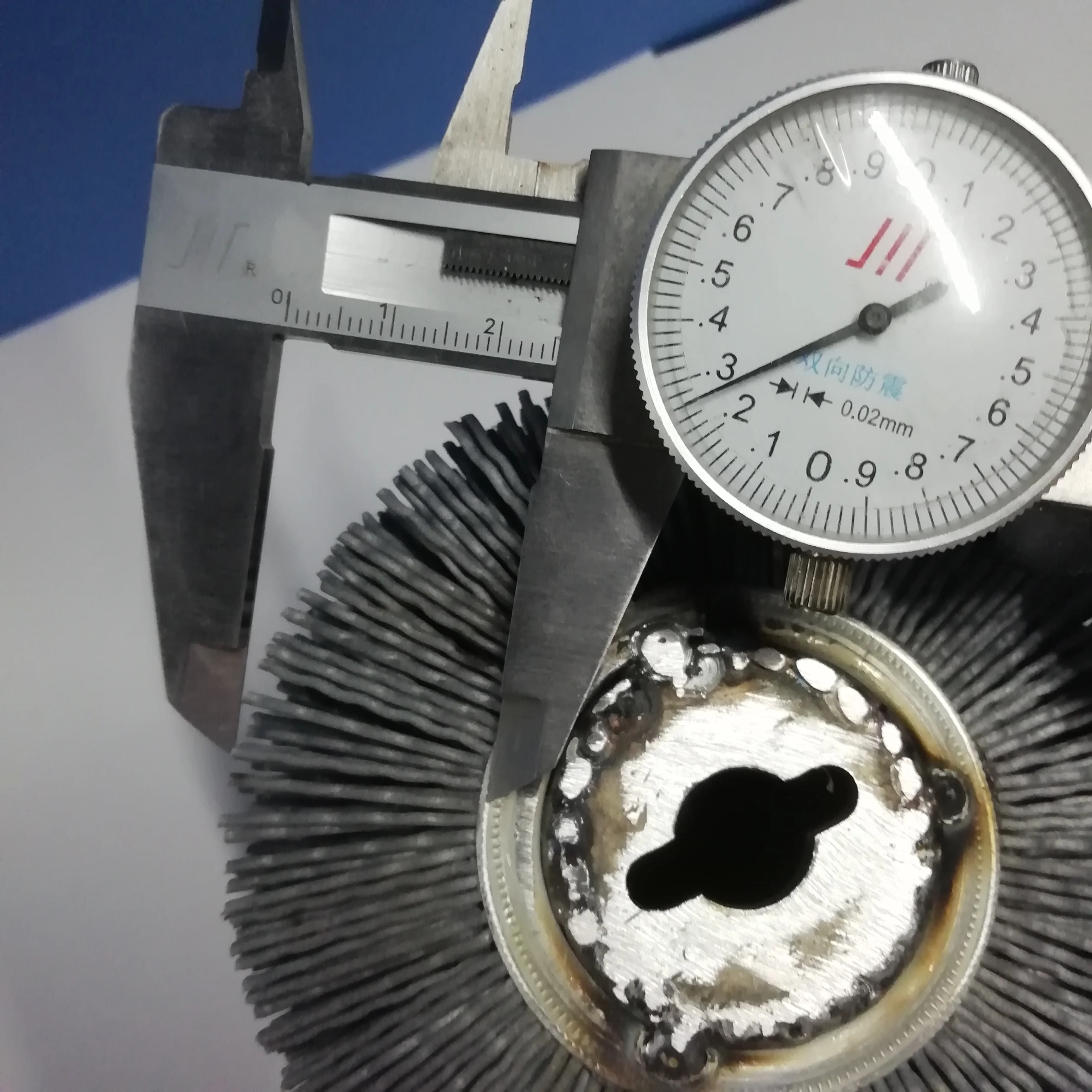 Makit 9741 Spiral Abrasive Nylon Wire Brush Drum For Woodworking Polish Buy Abrasive Nylon