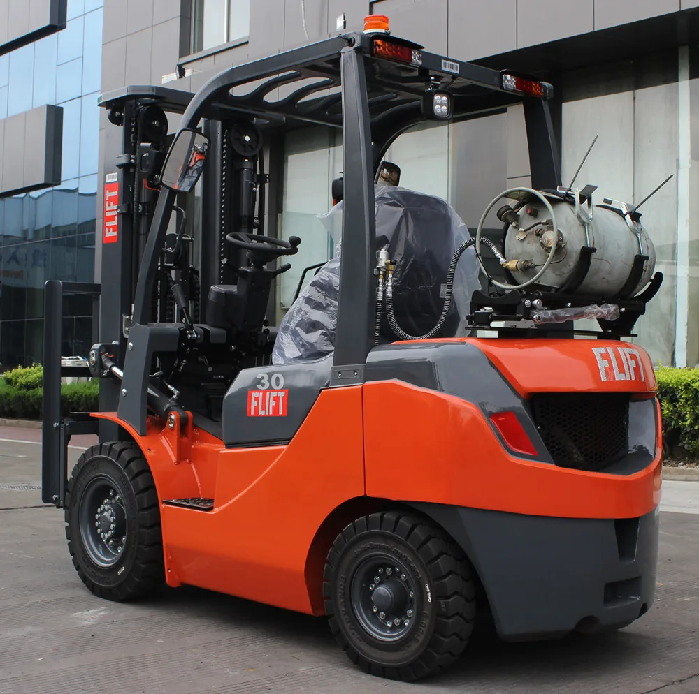 جديد 3 طن lpg flift اليد دليل lpg شوكية للبيع مع محرك نيسان k25 والجانبية  شيفتر