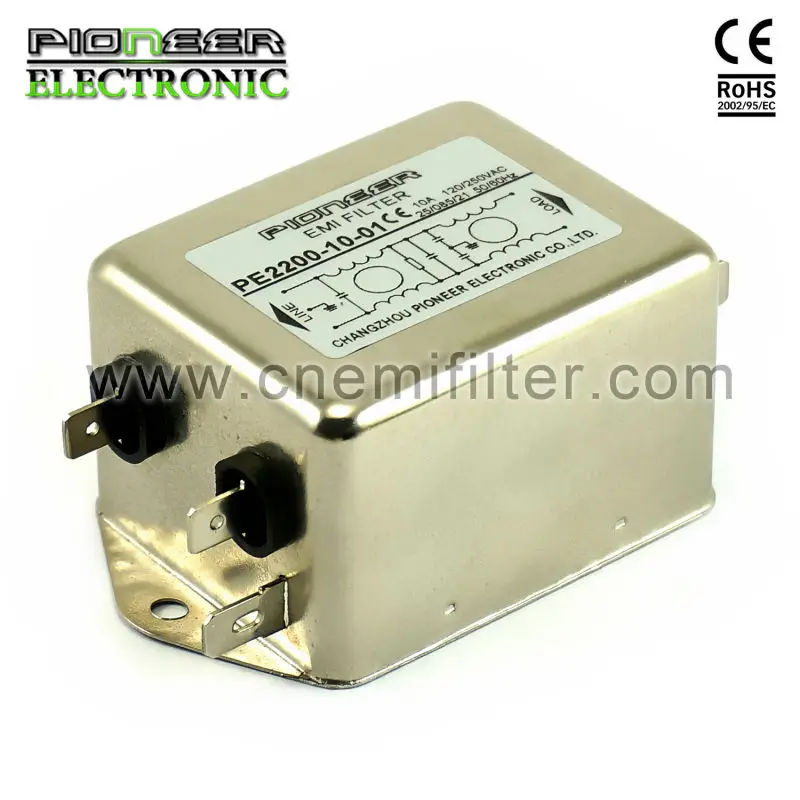 Cosel nac-10-472-d Netzfilter tension Filtre 250vac 10 A Power Line Noise Filtre 