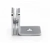 Zinc Alloy 90 Degree Wall to Glass Mirror Glass Railing Clamp