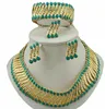 CJ575 top selling New African 18k Golden Jewelry Sets