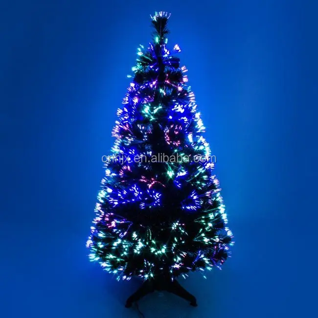 Led Christmas Tree Lights Decoration Optical Fiber Christmas Tree Power ...