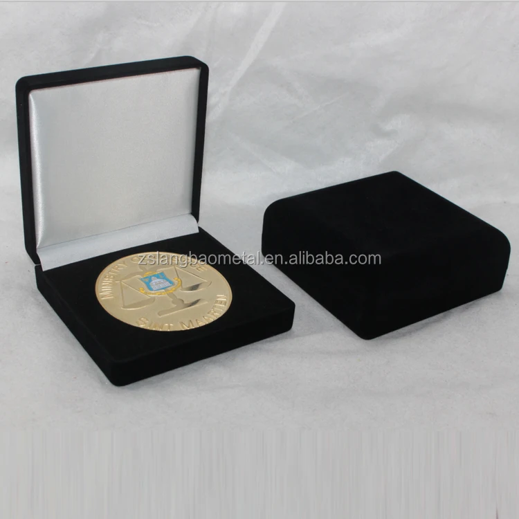 Wholesale Custom Elegant Medal Medallion Coin Display Packaging Gift