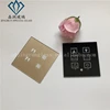 High Quality Customized unique tempered touch screen glass toughened silk smart glass Made In China Low Price