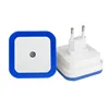 Light Control Auto Sensor Baby Bedroom Lamp square White yellow LED night light for baby