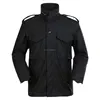 Factory Supply BDU TYPE Black Plain Field Military Jacket M65