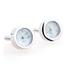 Custom High Quality Metal Mens Clock Watch Cufflinks