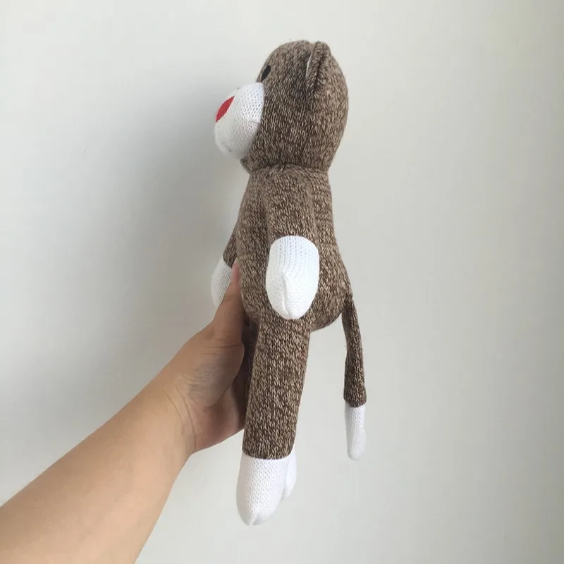 Wholesale Crochet Knitted Soft Sock Monkey Stuffed Toy Buy Sock