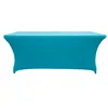 New arrival hot selling rectangle 4ft table cloth spandex for event
