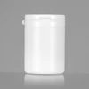 Tear Off Cap Empty HDPE 250 ml Capsules White Round Plastic Jar