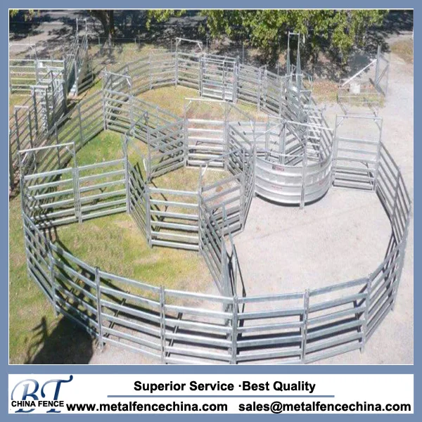 Top grade angle iron posts weld steel galvanized grassland fence corral sheep panels for China wholesale