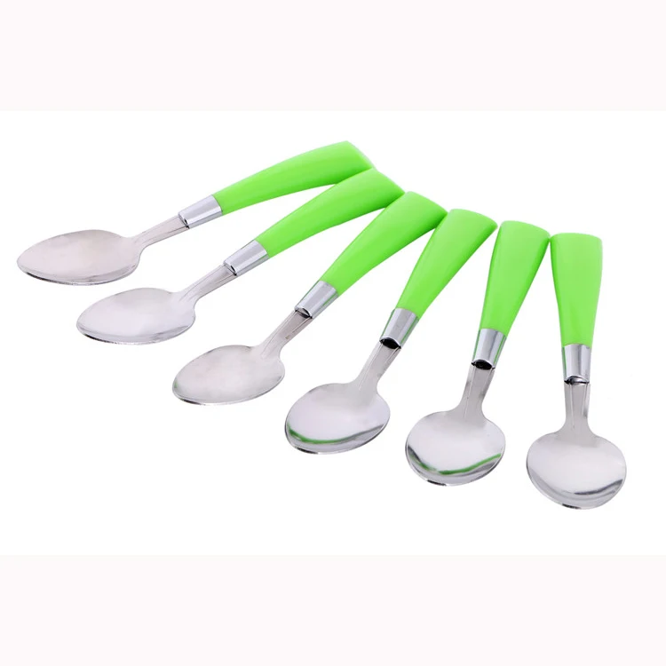 Cheap Plastic Handle Spoon Knife Forks Sets Cutlery Set Tableware Set