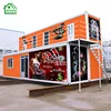 Prefab modular 2 story living 40 foot shipping container home with high quality