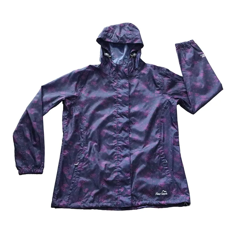 pu 涂层尼龙女式雨衣