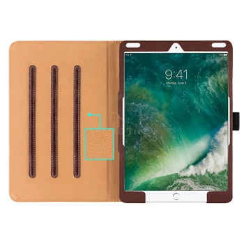 Custodia In Pelle Marrone Sella Per IPad Pro 10.5 Pollici - Fondina Protettiva Elegante - 2