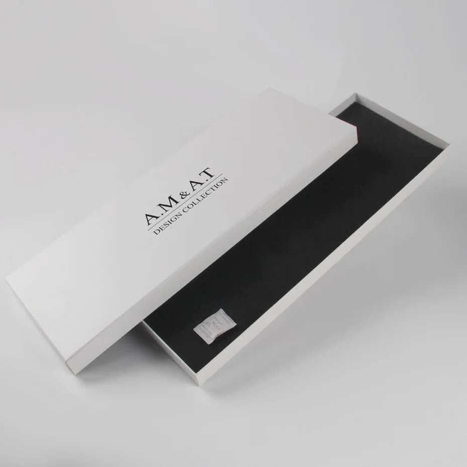 White Paper Mache License Plates Gift Box With Lid Buy White Paper