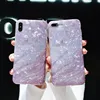 Tuerdan Shiny shell conch cover bling girl sweet case anti fall tempered glass cover for iPhone x xs xsmax