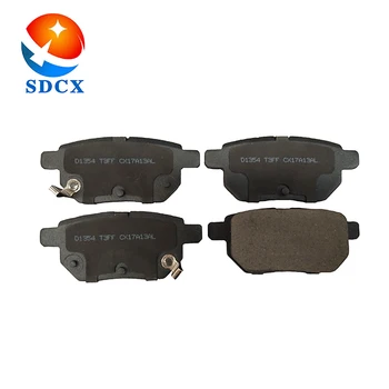 RAXON D1354 Rear Ceramic Disc Brake Pads For Toyota Corolla, Matrix, Scion IM, TC, XB (4-Pad Set)