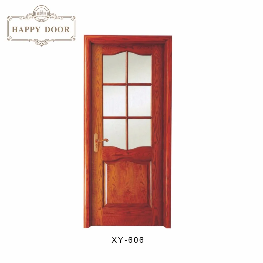 Whole Bedroom Doors Design Aluminium Frame Frosted Glass Door Fiber