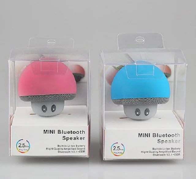 Waterproof mini mushroom bluetooth speaker,silicone,cute,lovelywireless with lantern Fashion Style Amplified Sound - ANKUX.COM