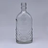 500ml/17oz glass liquor/spirit bottle for vodka/whisky/brandy
