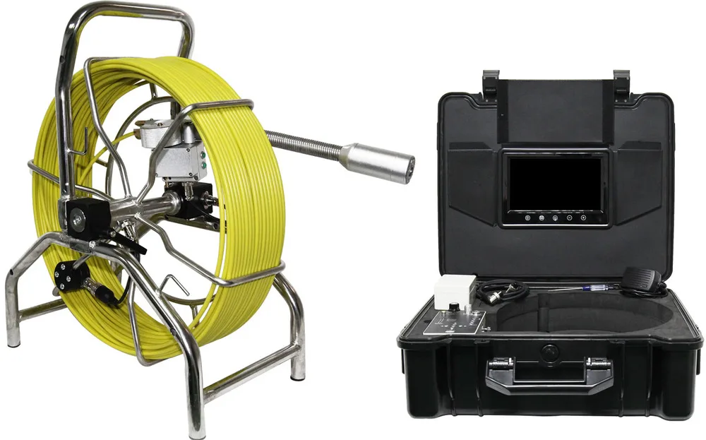 40mm Self Level Drain Cctv Camera For Drainage Inspection System Buy