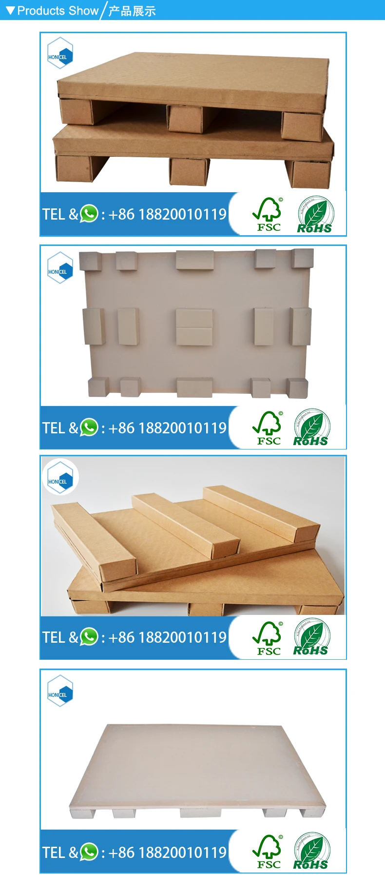 Non Wooden Paper Pallet/ Recycled Pallet With Nonfumigation Buy