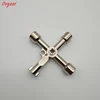 5 In 1 Universal Key Wrench Cross Square Triangle Train Electrical Cabinet Elevator Key