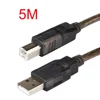 5M Extension USB 2.0 Printer Wire for Printer Scan Fax Hub Cable