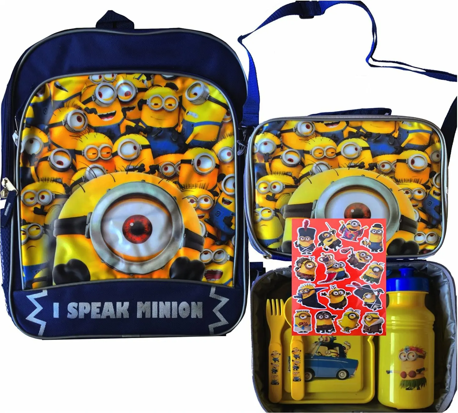 pirate minion backpack