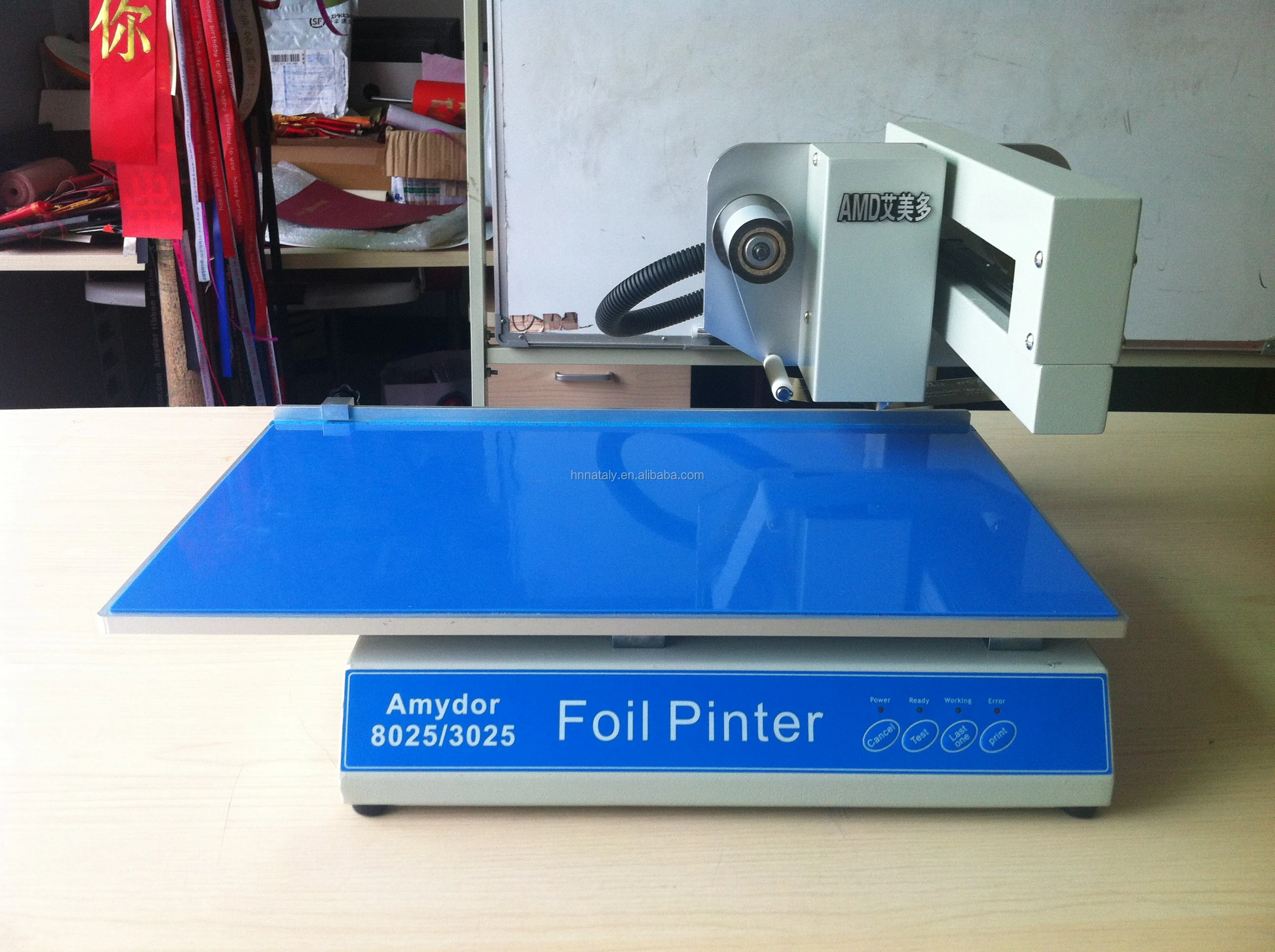 Factory Prices Gold Foil Digital Printer colorful 30*25cm size