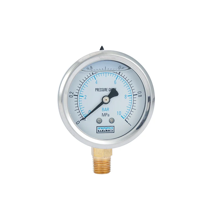 Custom Precision Test Atmospheric Mechanical Pressure Gauge Glycerinum