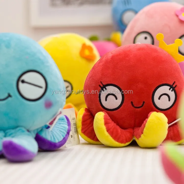 octopus emoji plush