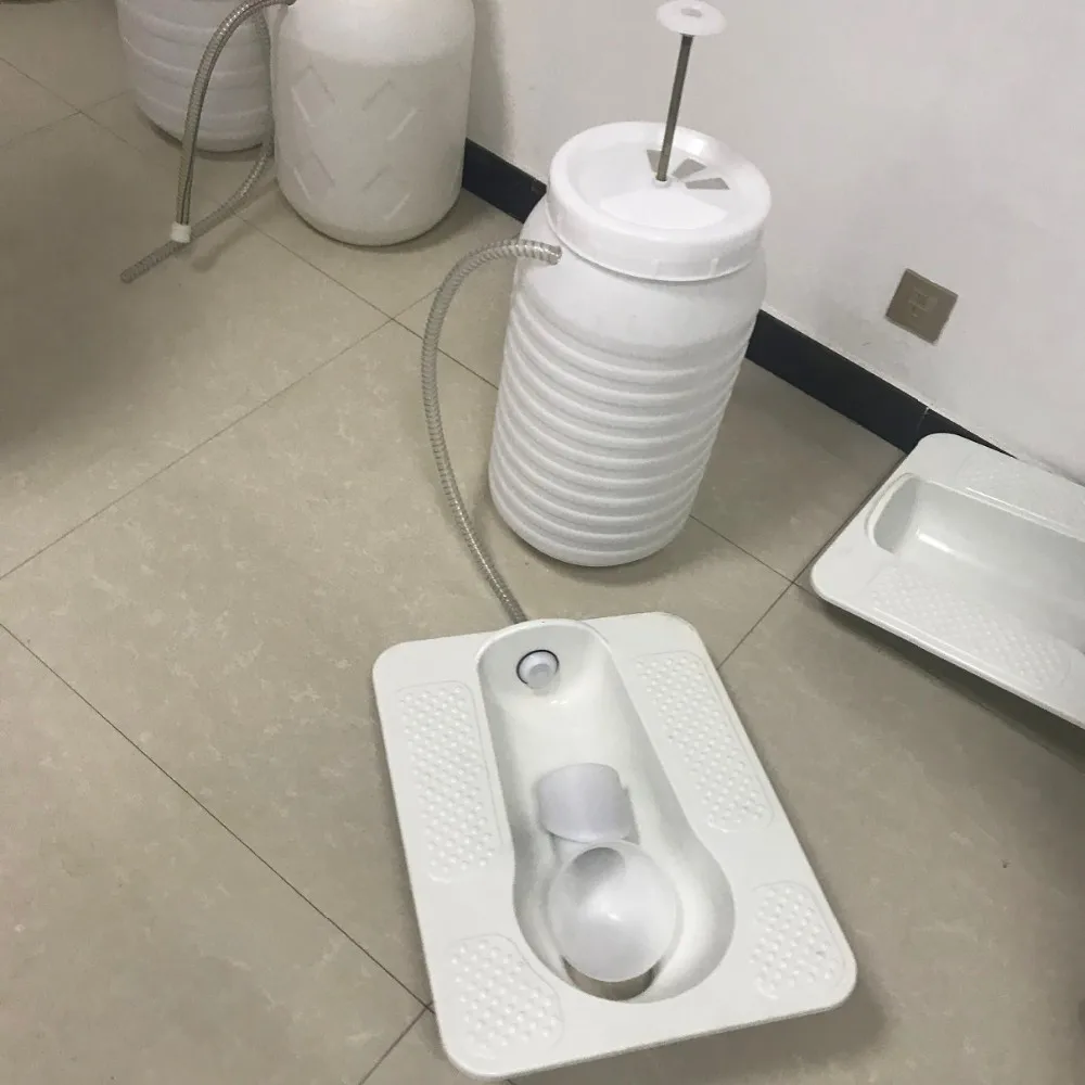 Composite Toilet Squat Pan For Latrine Pit Pit Privy Squatting Pan